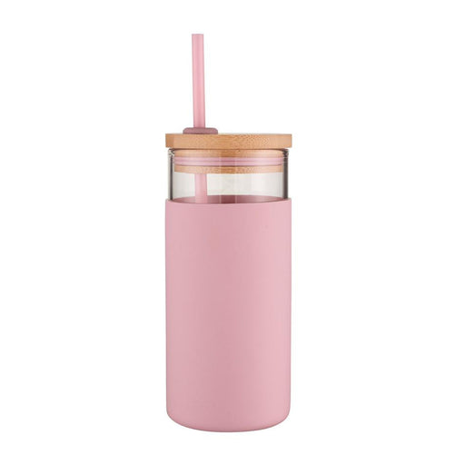 Avanti Glass Smoothie Tumbler - 500Ml - Pink 12438 1