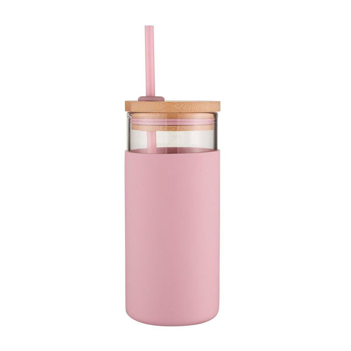 Avanti Glass Smoothie Tumbler - 500Ml - Pink 12438 1
