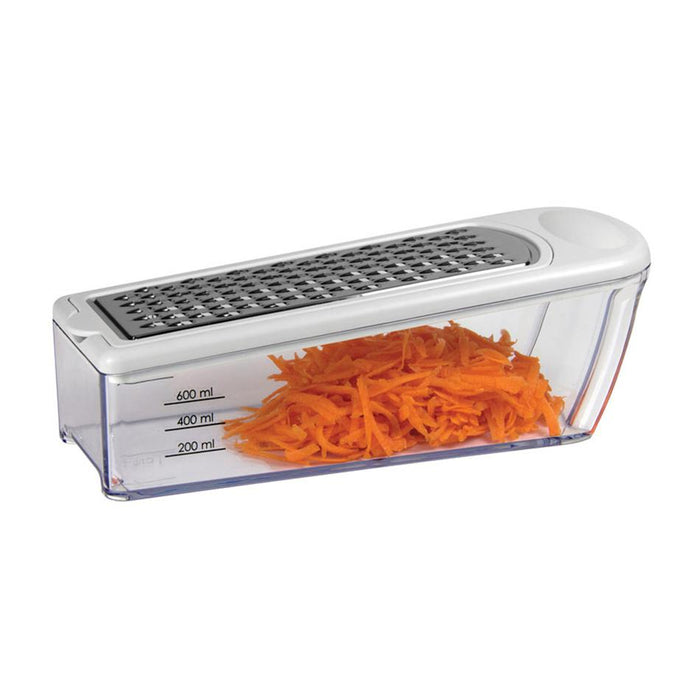 Avanti Multi Functional Box Grater With 4 Blades - White 12879 1