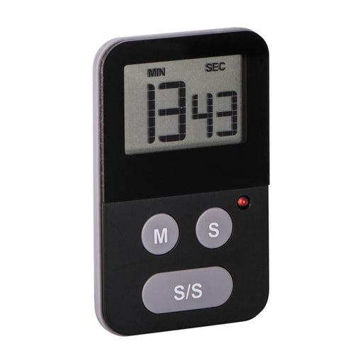 Avanti Digital Kichen Timer With Light - Black 12943 1