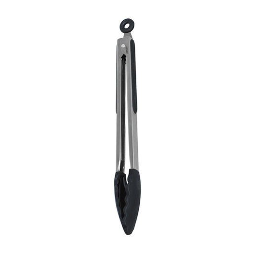 Avanti Silicone Tongs With Stainless Steel Handle 30Cm - Black 13203 1