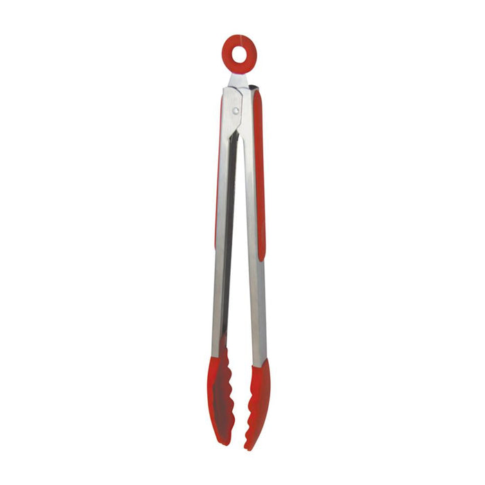 Avanti Silicone Tongs With Stainless Steel Handle 30Cm - Red 13284 1