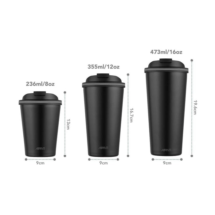 Avanti Gocup Double Wall Insulated Cup - Black - 355Ml 13450 2