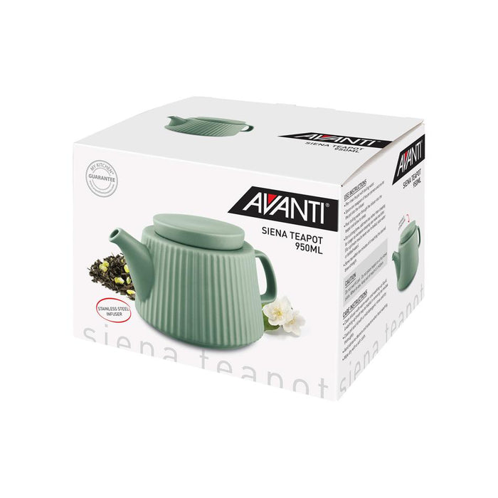 Avanti Siena Teapot - 950Ml - Sage 14833 3