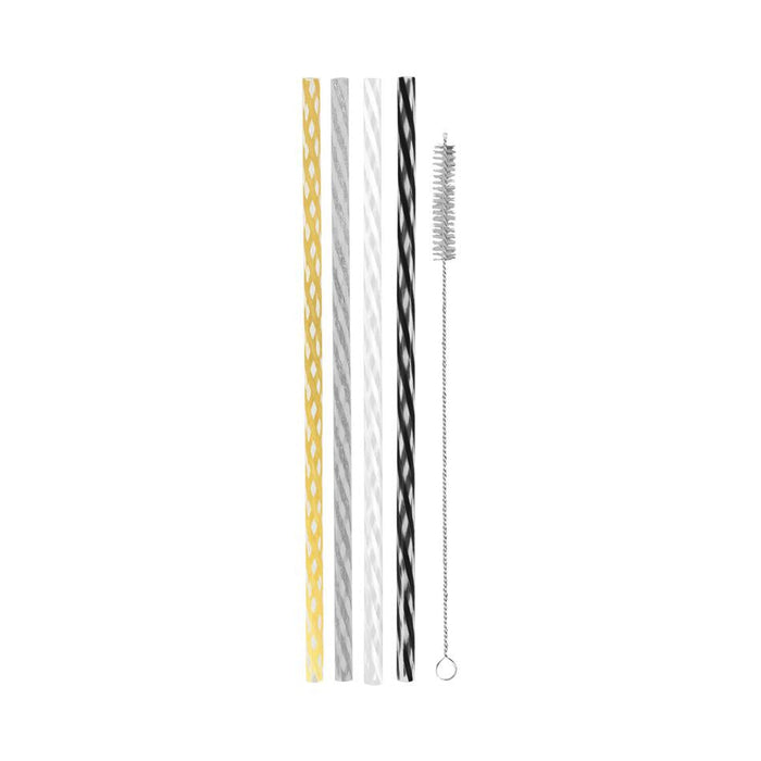 Avanti Reusable Straws - Celebration - Set Of 24 14915 1