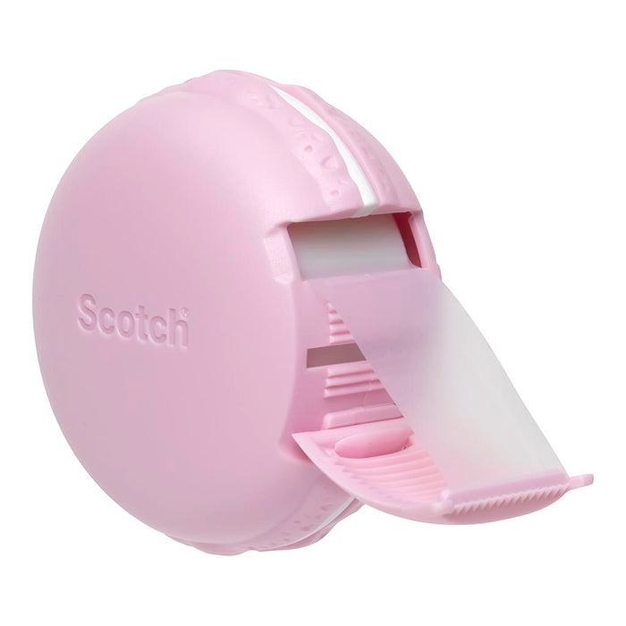 Scotch Magic Tape Macaron Dispenser 810 MCR-PK Pink 18mm x 10m