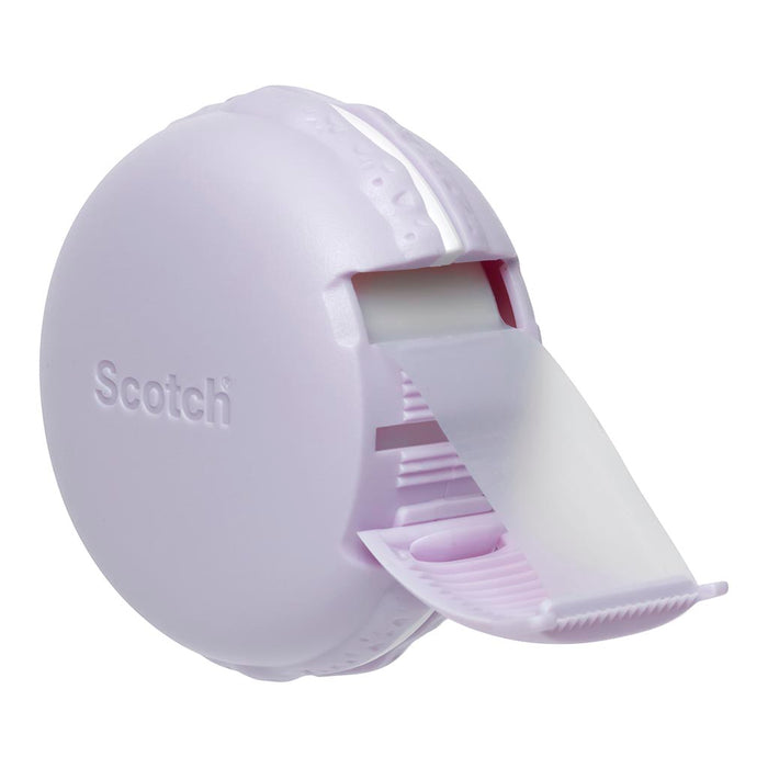 Scotch Magic Tape Macaron Dispenser 810 MCR-PP Purple 18mm x 10m