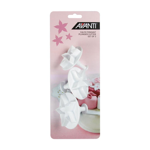 Avanti Calyx Fondant Plunger Cutter Set - 3 Piece 16538 1