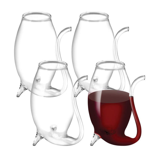 Avanti Glass Port Sippers - Set Of 4 16587 1
