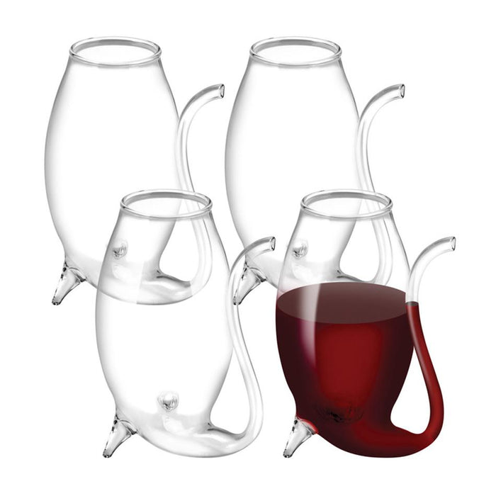 Avanti Glass Port Sippers - Set Of 4 16587 1
