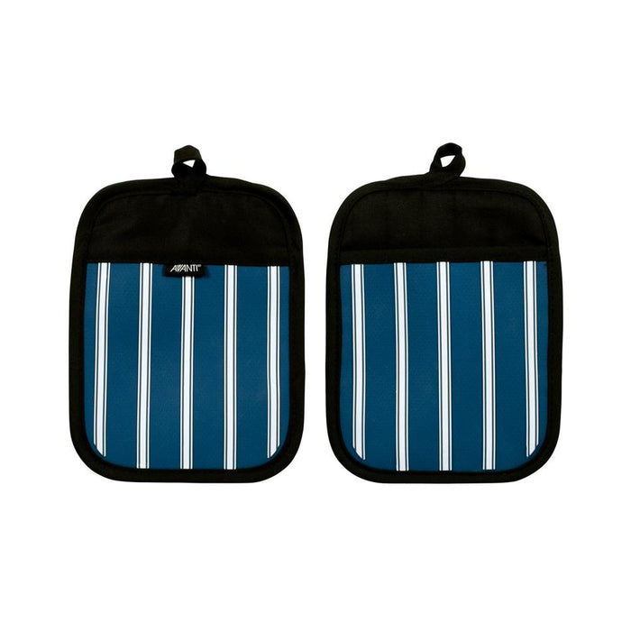 Avanti Silicone Pot Holder, Set Of 2 - Butcher Stripe 16590 2