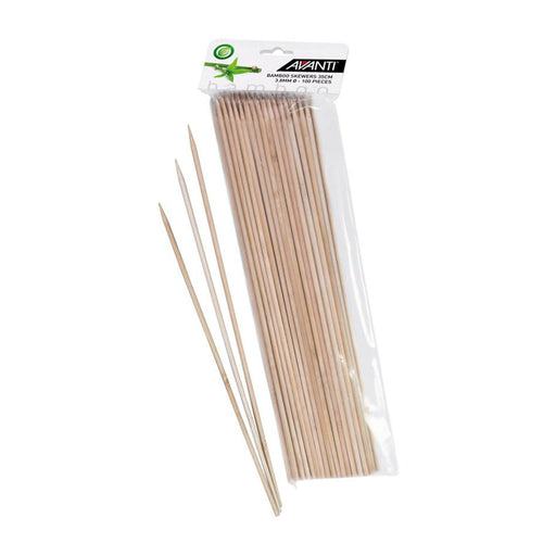 Avanti Bamboo Skewers 35Cm - 100 Piece Pack 16691 1