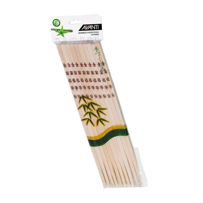 Avanti Bamboo Chopsticks - 26.5Cm 10 Pairs 16698 1