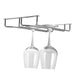 Avanti 28Cm Double Glass Stemware Rack (Chrome Plated - 6Mm Wire) 1