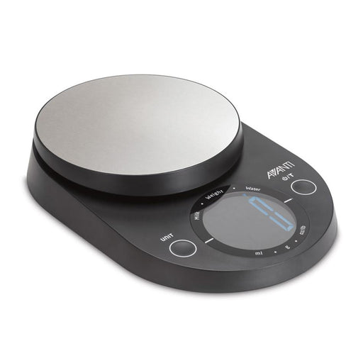 Avanti Large Display Digital Kitchen Scale - Black 16852 1