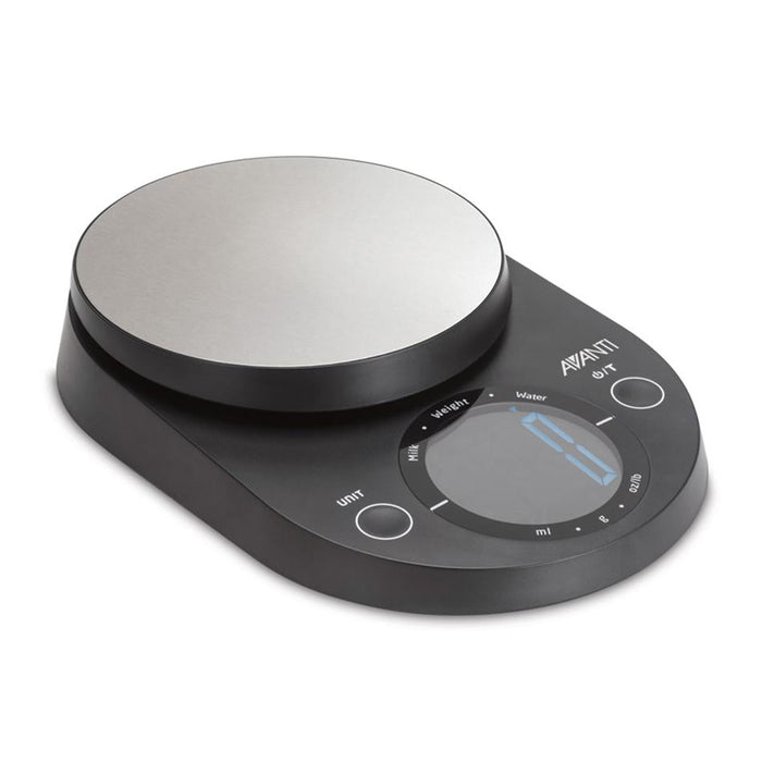 Avanti Large Display Digital Kitchen Scale - Black 16852 1