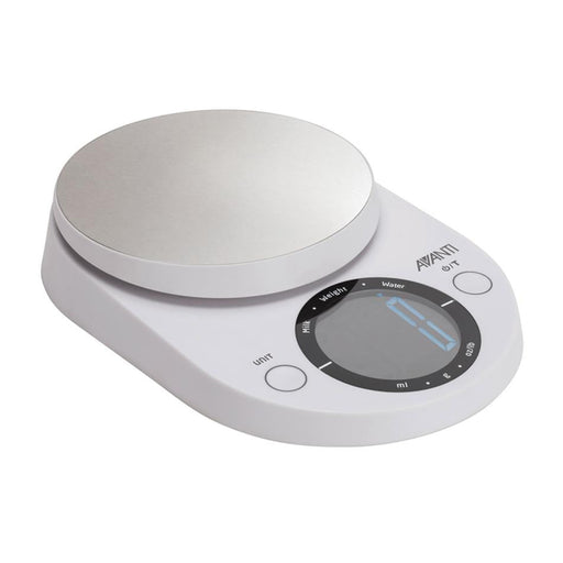 Avanti Large Display Digital Kitchen Scale - White 16853 1