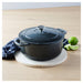 Chasseur Round French Oven Caviar 19206 1