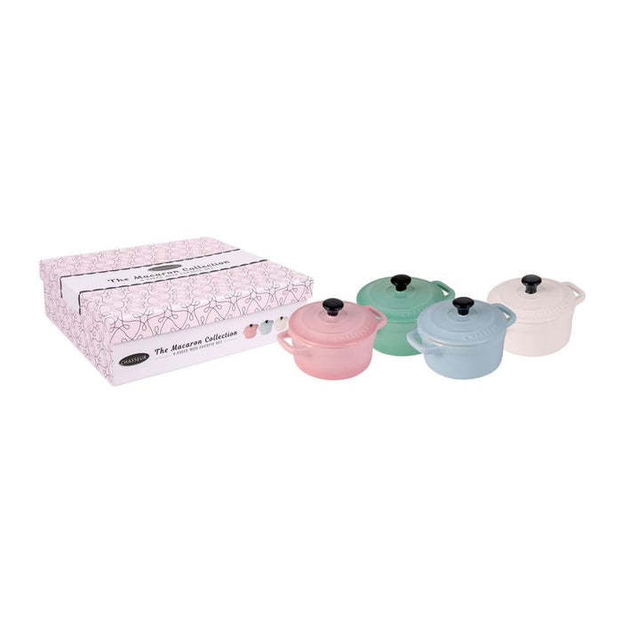 Chasseur Macaron Collection 4-Piece Mini Cocotte Set 2
