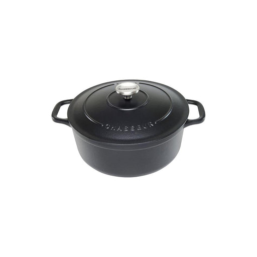 Chasseur Round French Oven Matte Black 19645 1