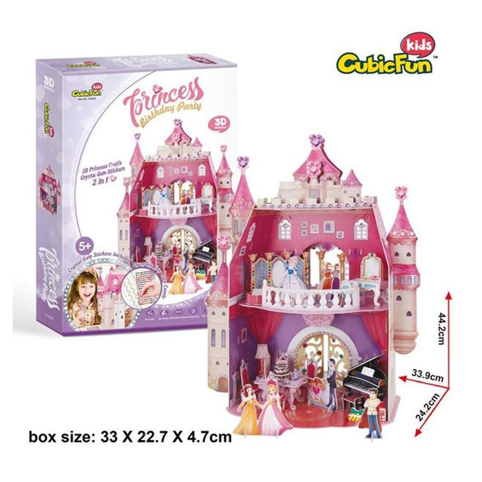 Holdson 3D Puzzle - Princess Birthday Party Castle 31622