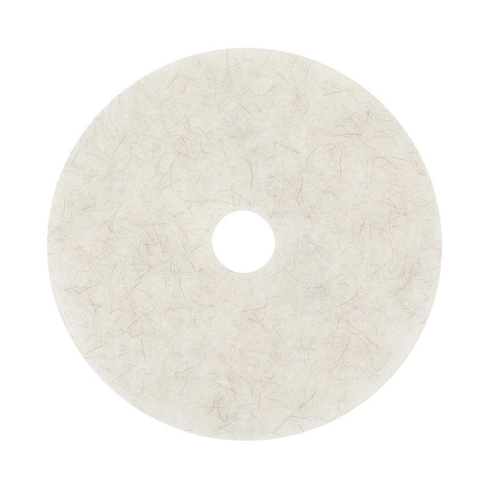 3M Burnish Pad Natural Blend 3300 White 500mm 11124_1