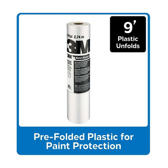 3M Hand-Masker Pre-folder Contractors Plastic CP9 2743mm x 27m 11230_2