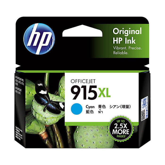 HP915XL Cyan Orign Ink 3YM19AA