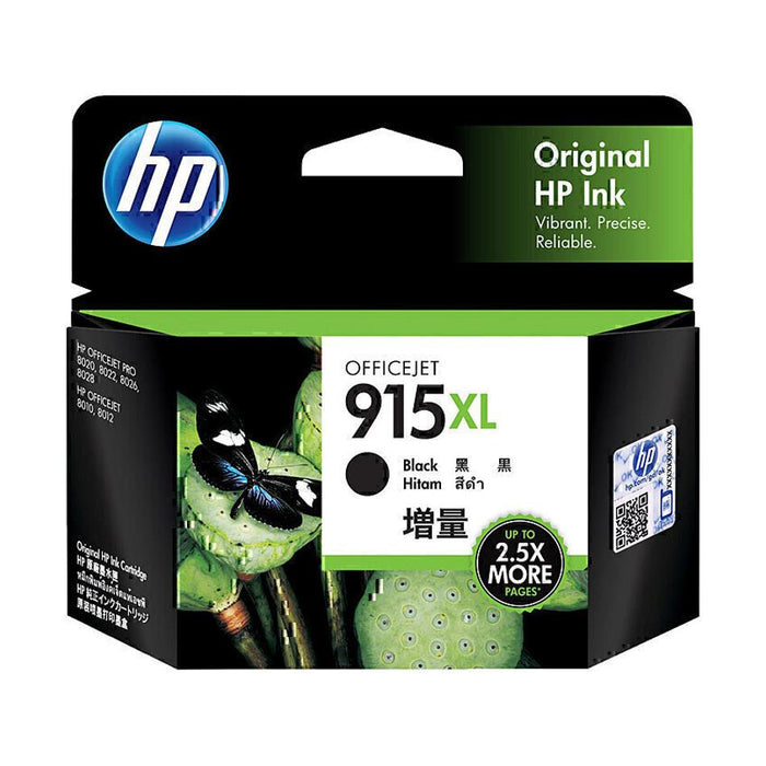 HP915XL Black Orignl Ink 3YM22AA