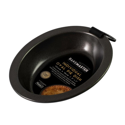Bakemaster Individual Oval Pie Dish, 13.5 X 10 X 3Cm - Non-Stick 2