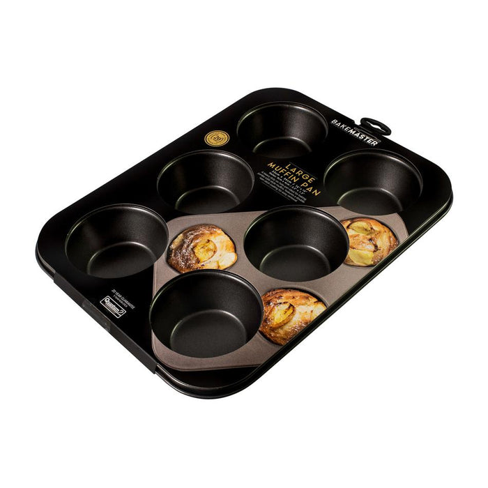 Bakemaster 6 Cup Large Muffin Pan, 35 X 26Cm/9 X 4Cm - Non-Stick 2