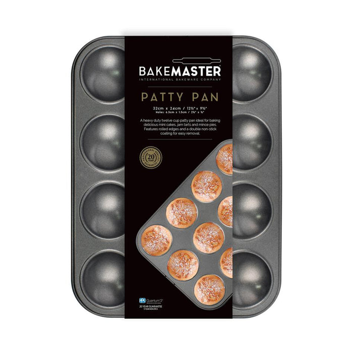 Bakemaster 12Cup Patty Pan 32X24cm
