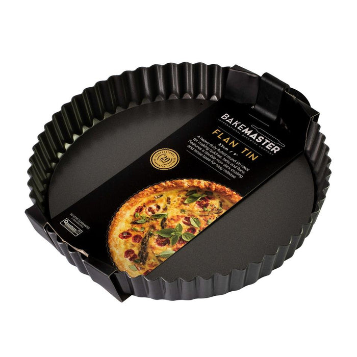 Bakemaster Loose Base Rnd Flan/Quiche Pan, 23Ø X 3.5Cm - Non-Stick 2