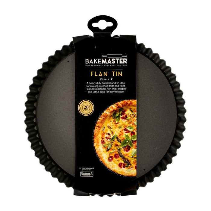 Bakemaster Loose Base Rnd Flan/Quiche Pan, 23Ø X 3.5Cm - Non-Stick 3