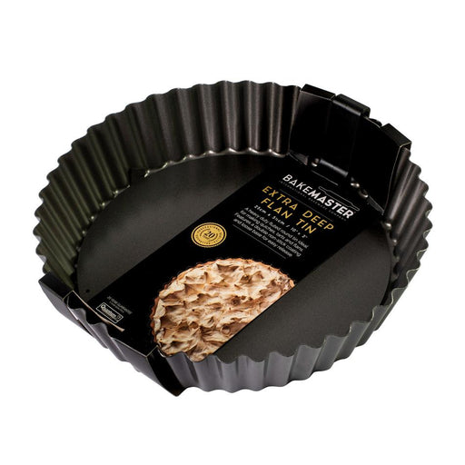 Bakemaster Loose Base Rnd Deep Flan/Quiche Pan, 25Ø X 5.5Cm - Non-Stick 40034 2