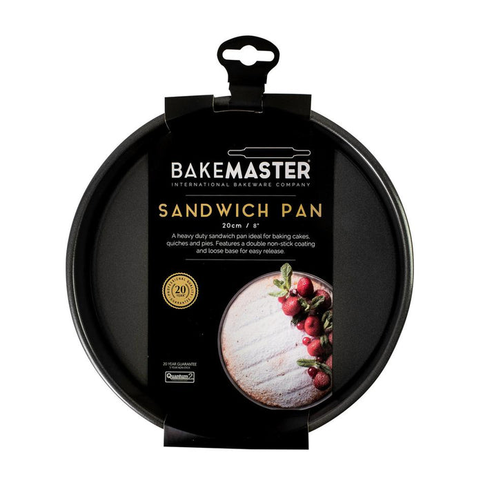 Bakemaster Loose Base Rnd Sandwich Pan, 20Ø X 3.5Cm - Non-Stick 40042 3