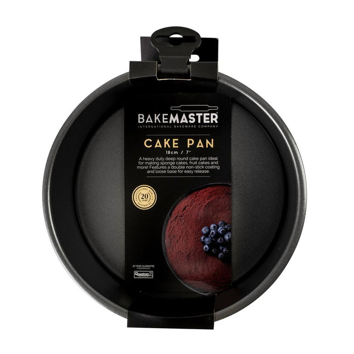 Bakemaster Loose Base Rnd Deep Cake Pan, 18Ø X 8Cm - Non-Stick 40045 3