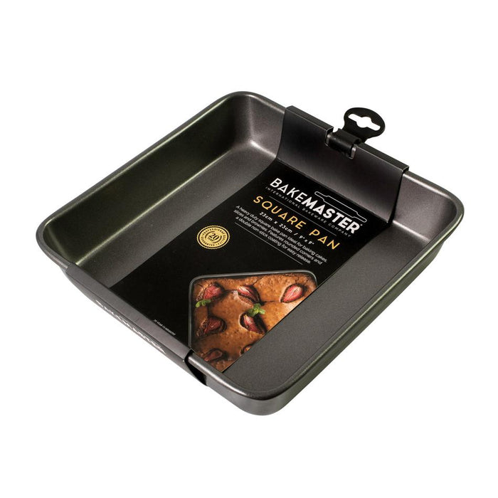 Bakemaster Square Bake Pan, 23 X 23 X 4.5Cm - Non-Stick 40059 2