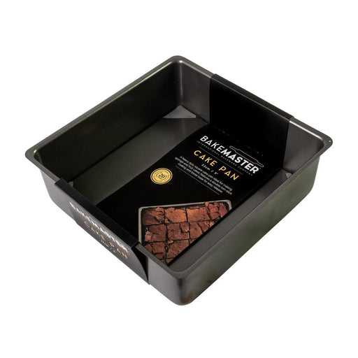 Bakemaster Loose Base Sq Deep Cake Pan, 23 X 23 X 7Cm - Non-Stick 2