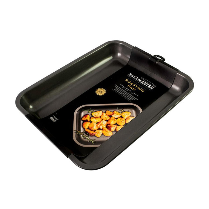 Bakemaster Large Roasting Pan, 39 X 31 X 5Cm - Non-Stick 40081 2