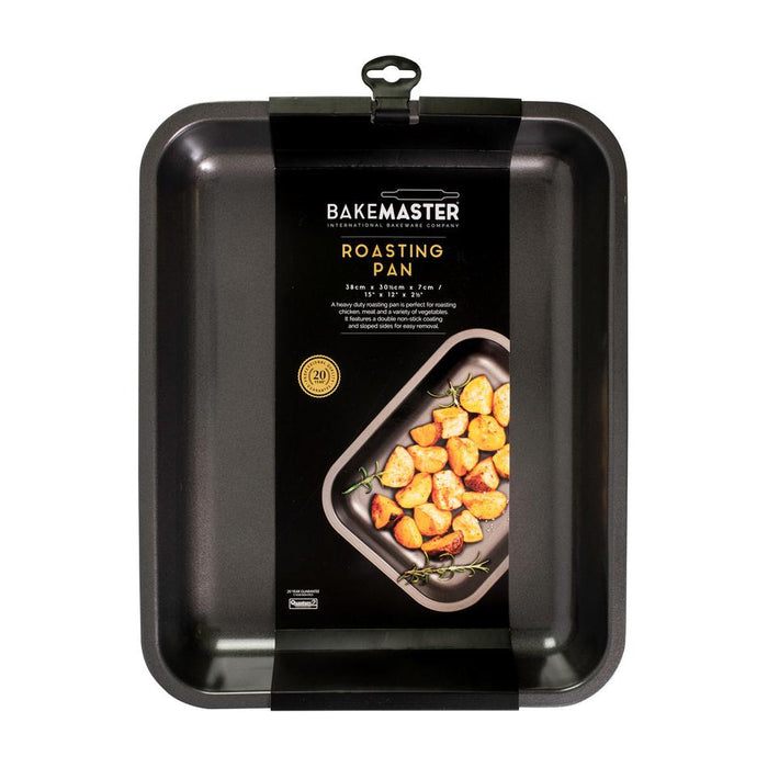 Bakemaster Large Roasting Pan, 39 X 31 X 5Cm - Non-Stick 40081 3