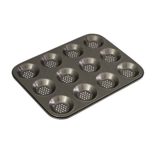 Bakemaster Perfect Crust 12 Cup Shallow Baking Pan, 32 X 24Cm - Non-Stick 40100 1
