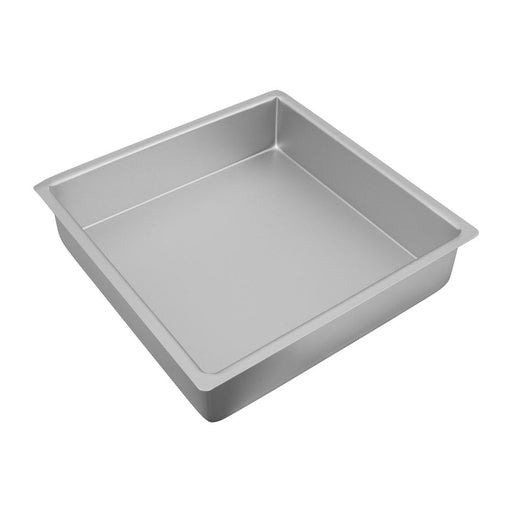 Bakemaster Silver Anodised Square Cake Pan, 30.5 X 7.5Cm 40230 1