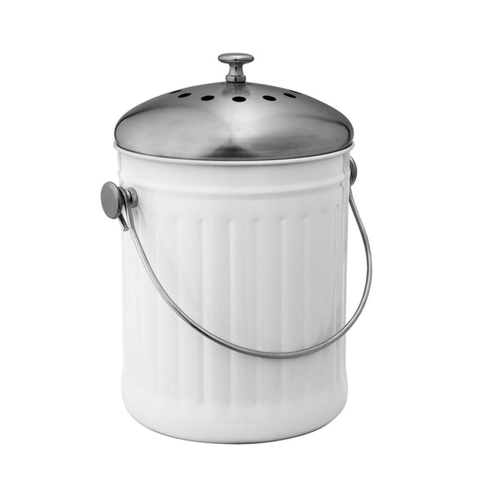 Avanti Compost Bin - 18X27Cm/5L - White 41613 1