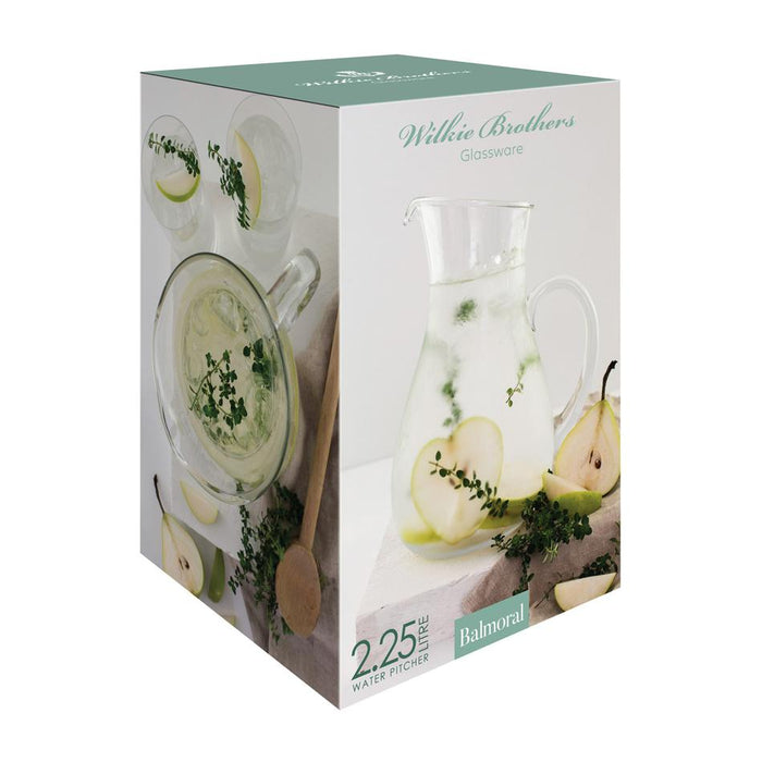 Wilkie Balmoral water Jug 2.25L Glass