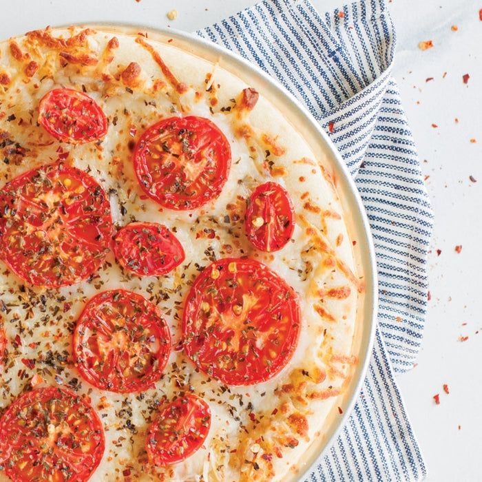 Naturals® 9" Hot Air Pizza Crisper | Aluminum Pizza Pan