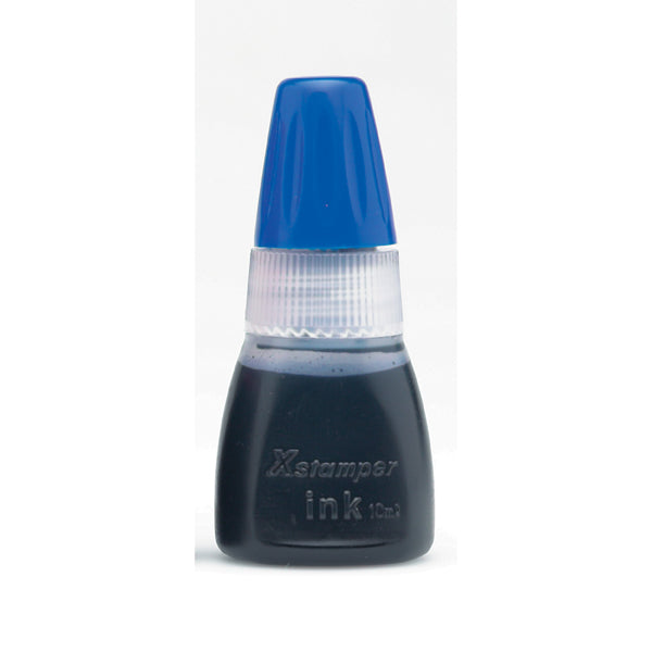 Xstamper Cs-10N Refill Ink 10Ml Blue