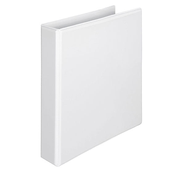 Marbig clearview insert binder a5 25mm 2d white