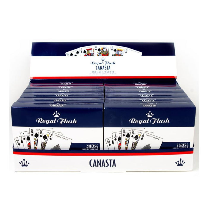 Holdson Game - Royal Flush Canasta Playing Cards 52804