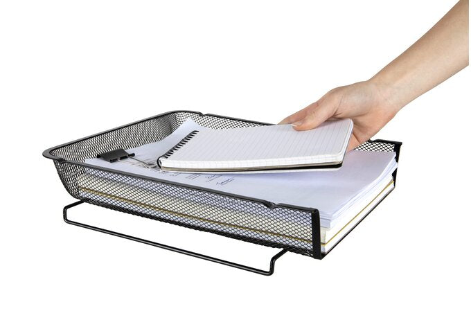 Esselte mesh document tray a4 portrait black